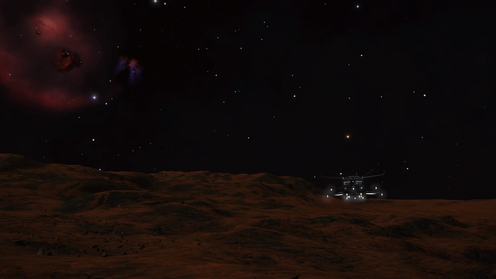 Good scale and atmospheric planetary shot