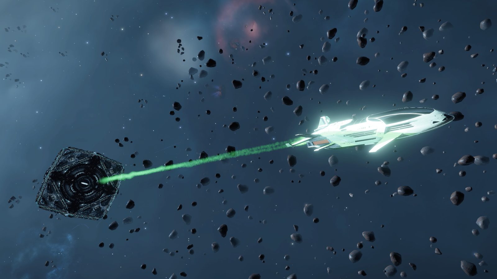 Good scale and action, clear space scene.