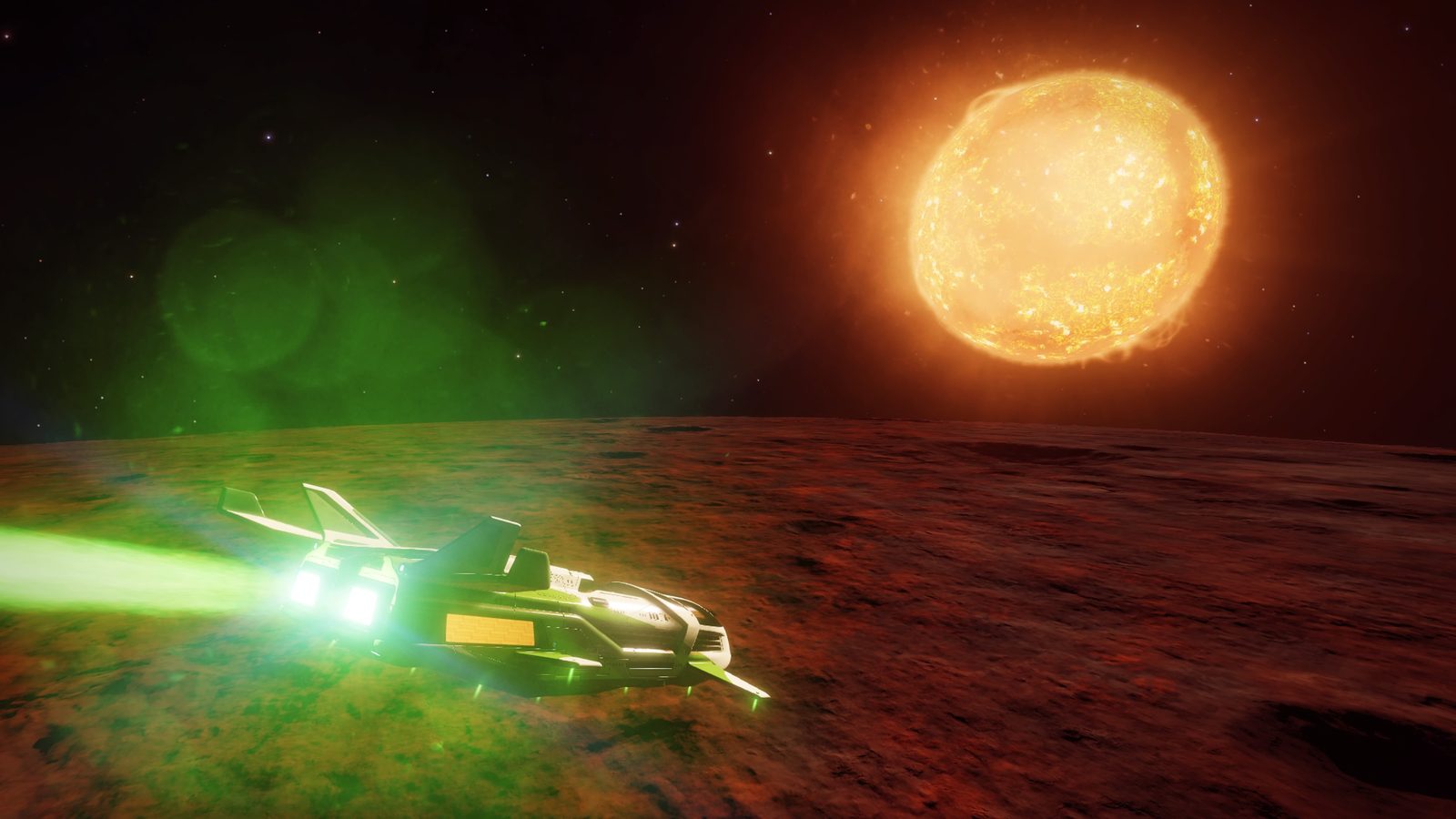 Good scenic and atmospheric shot.