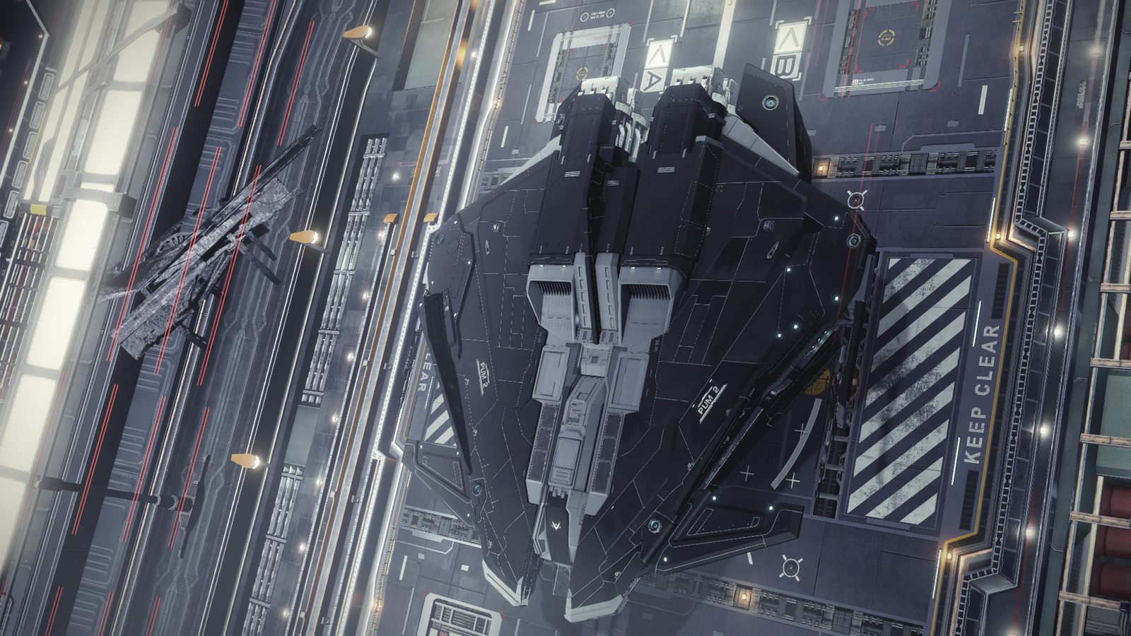 Strong composition showing ship and environment details.