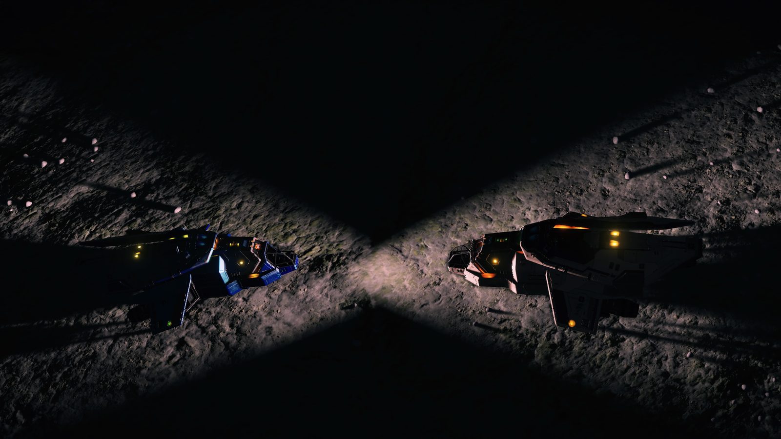 Symmetry and shadow create strong visual interest.