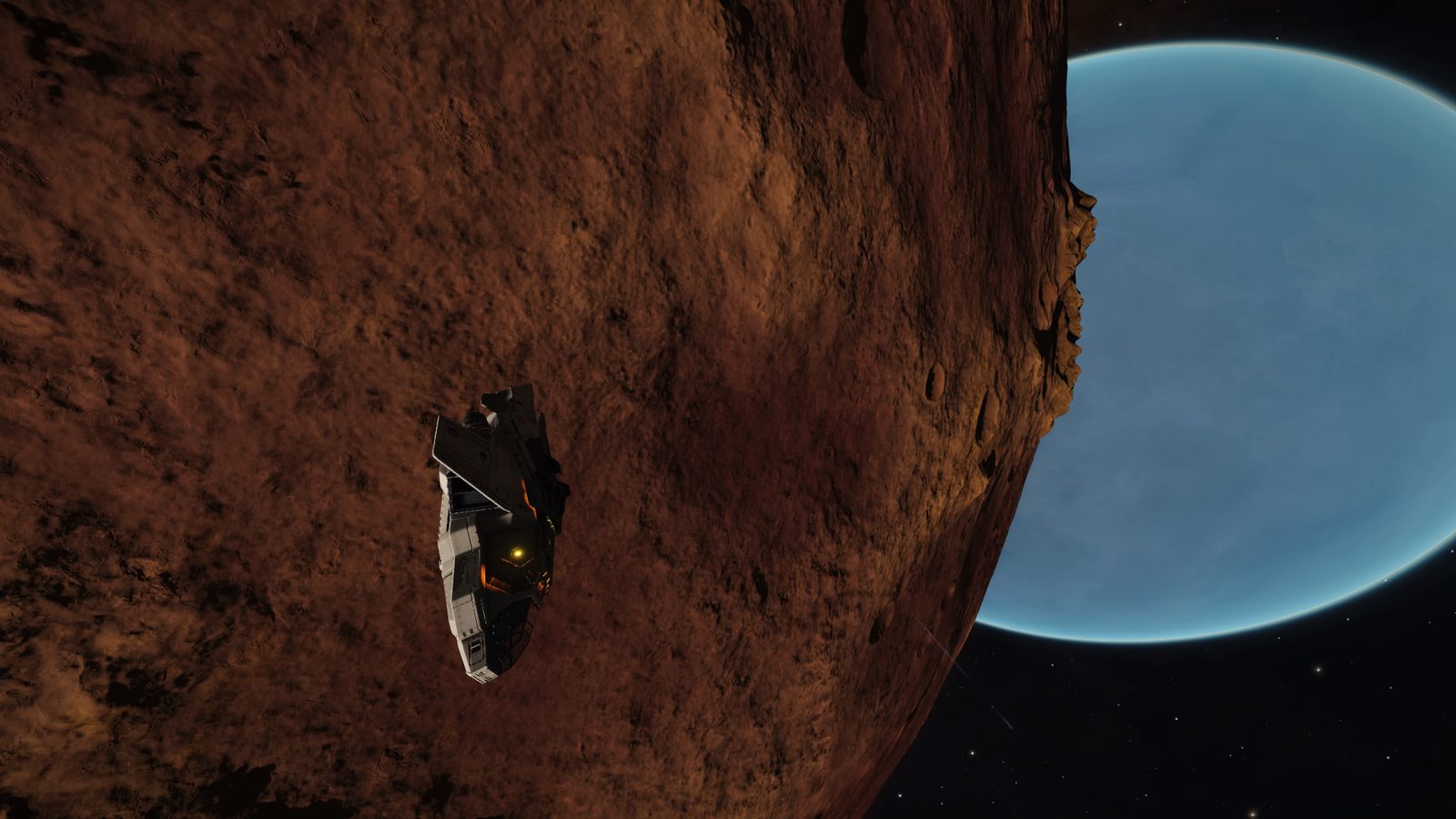Strong planetary and ship scale