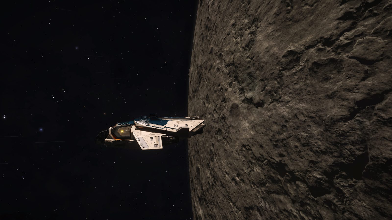 Well balanced space and surface shot